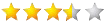 3 star rating
