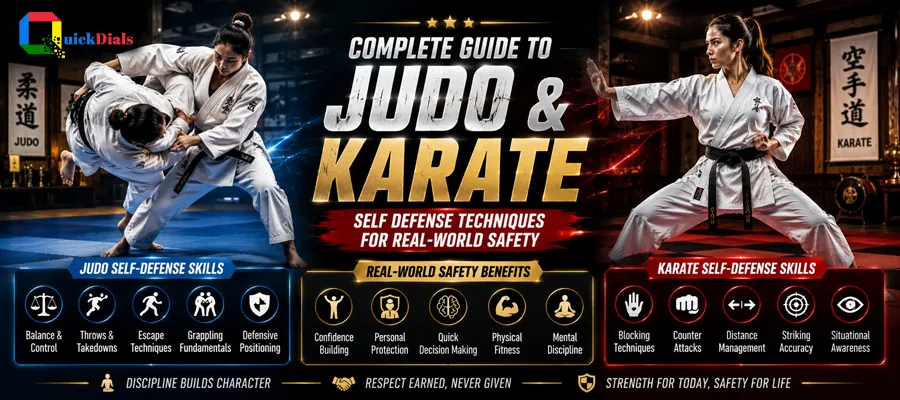 Judo and Karate